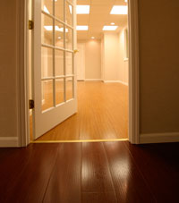 Basement Wood Flooring installed in Weymouth, Massachusetts and Rhode Island