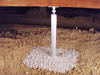 Weymouth installation of a crawl space jack