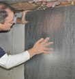 installation steps for crawl space insulation in a crawl space in Woonsocket