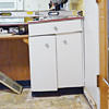 Large slab floor cracks in a Brookline home