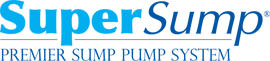 Logo for our SuperSump® Pump System, available in Woonsocket and other parts of Massachusetts and Rhode Island