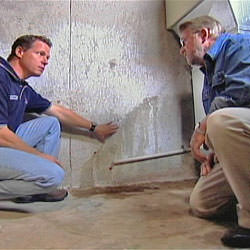 creating a basement waterproofing system with contractors in Milton